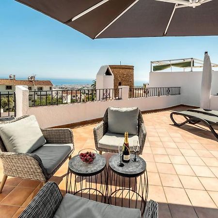 Hermosa Casa Con Terraza E Increibles Vistas Al Mar Y La Montana Nerja Eksteriør billede